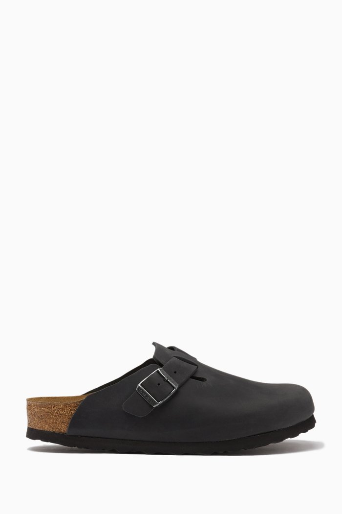 

Boston Clogs in Nubuck, Black