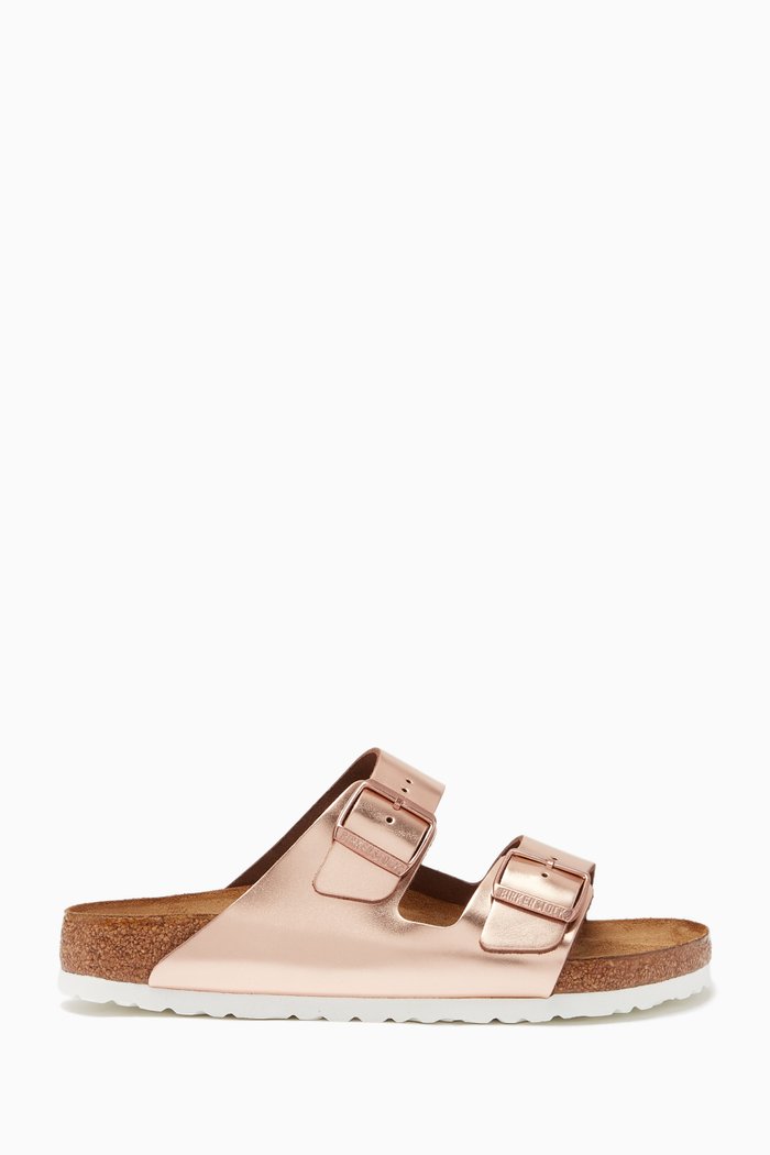 

Arizona Sandals in Birko-Flor®, Rose gold