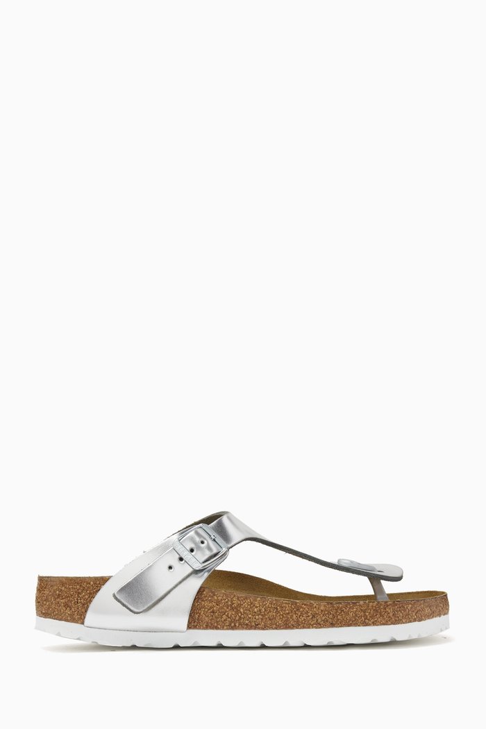 

Gizeh Sandals in Birko-Flor®, Silver
