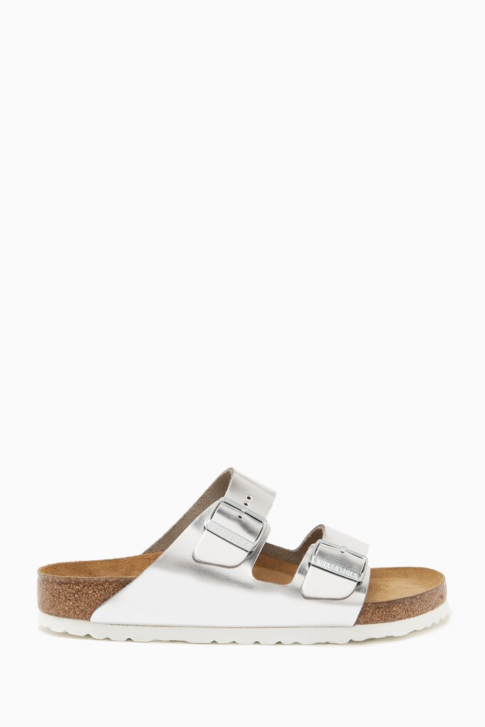 

Arizona Sandals in Birko-Flor®, Silver