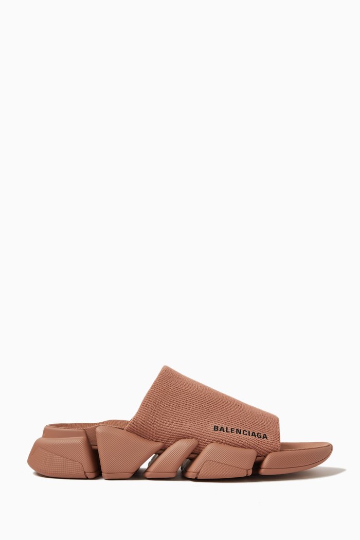 

Speed 2.0 Slides in Recycled Knit, Neutral