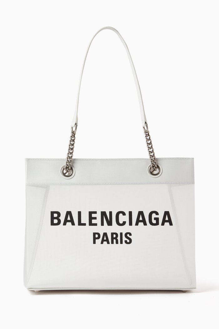 

Medium Duty Free Tote Bag in Mesh, White