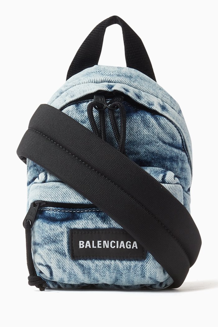

Mini Explorer Backpack in Nylon, Blue