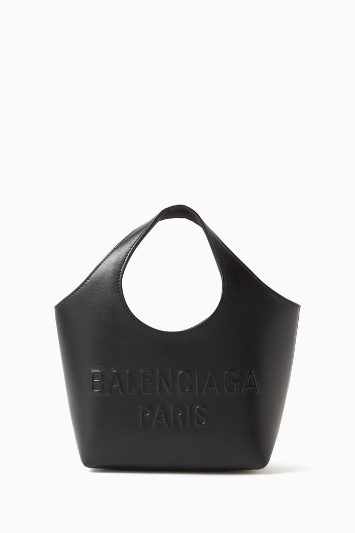 

XS Mary-Kate Tote Bag in Leather, Black