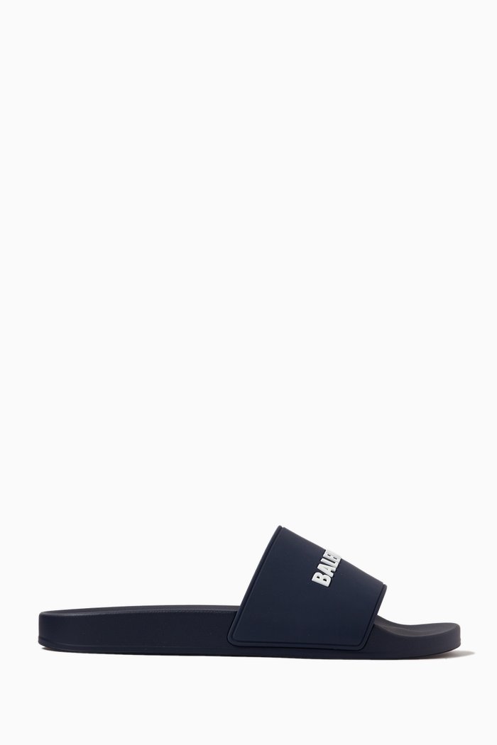 

Logo Pool Slides in Rubber, Blue
