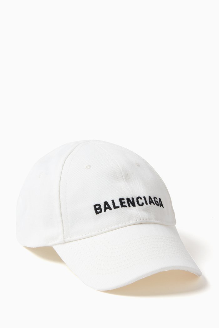 

Balenciaga Cap in Cotton Drill, White