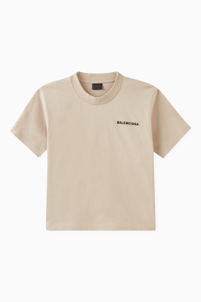

Logo T-shirt in Cotton-jersey, Neutral
