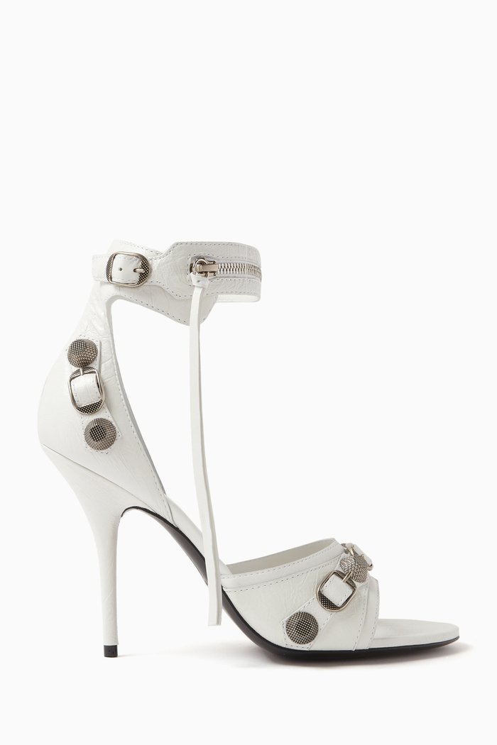 

Cagole 110 Sandals in Arena lambskin, Neutral