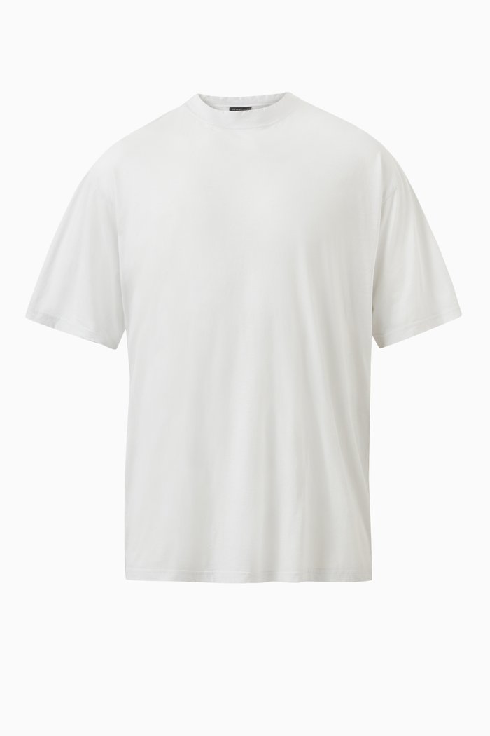 

Logo Medium Fit T-shirt in Cotton-jersey, White