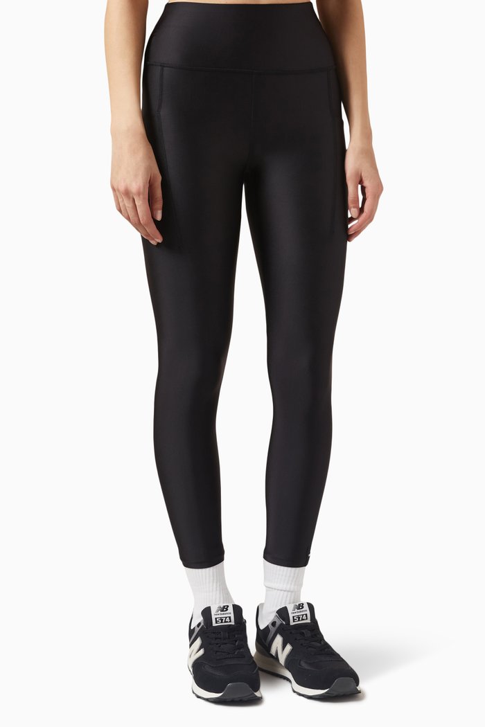 

Title Game 7/8 Leggings in Recycled Stretch-fabric, Black