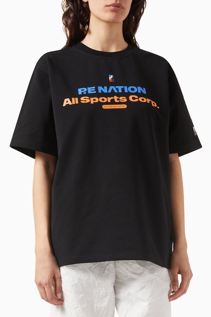 

Capacity T-shirt in Organic Stretch-cotton, Black