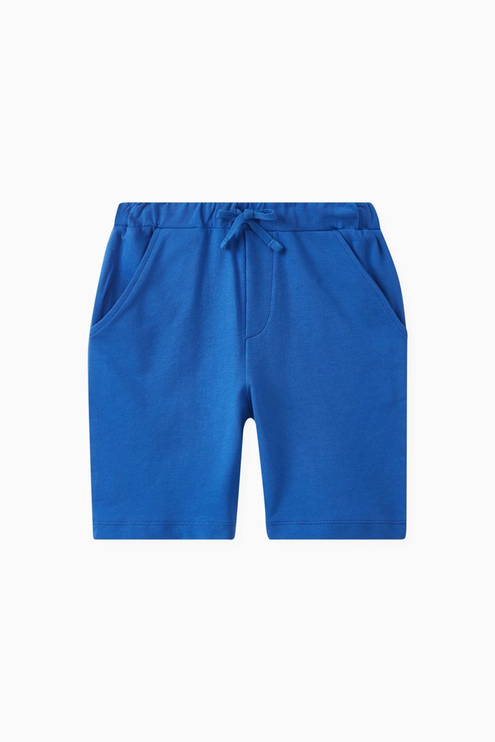 

Drawstring Shorts in Cotton, Blue