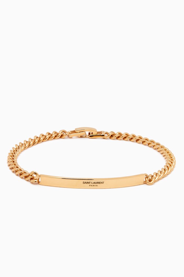 

ID Bracelet in Metal, Gold