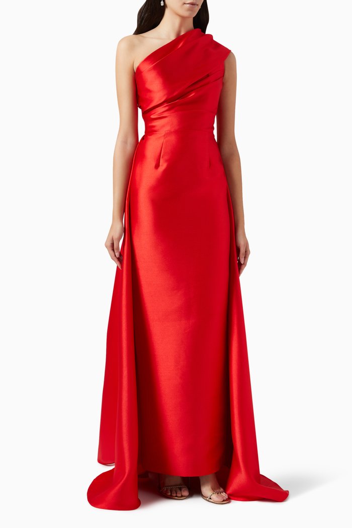 

Alba Maxi Dress, Red