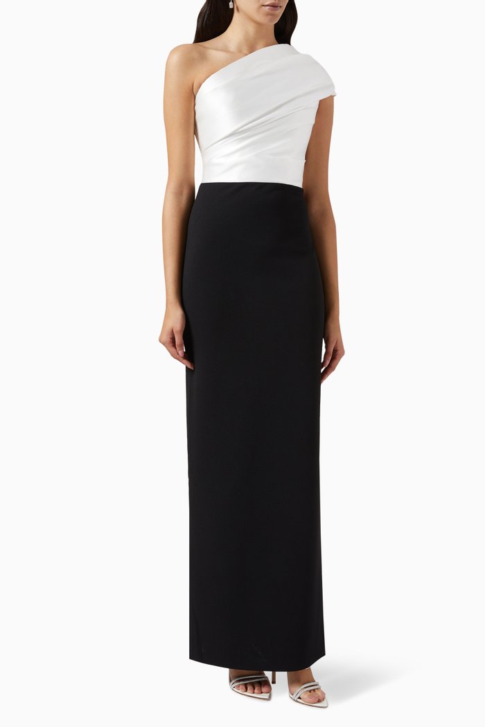 Selia Maxi Dress, Black