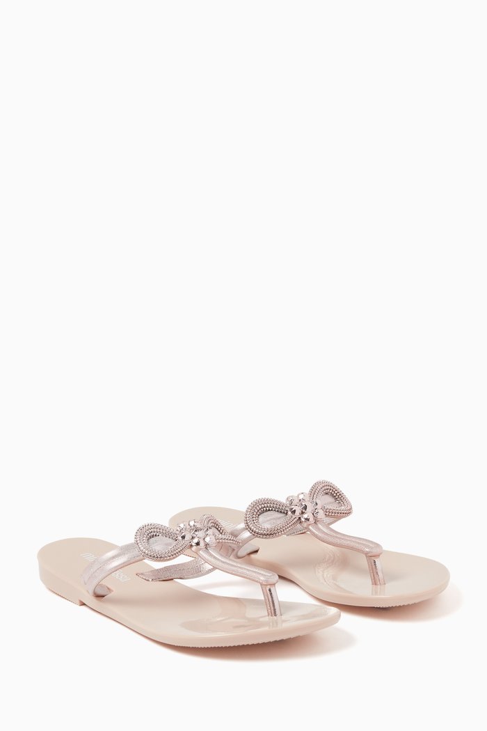 

Harmonic T Bar Gleam Sandals in Jelly, Pink