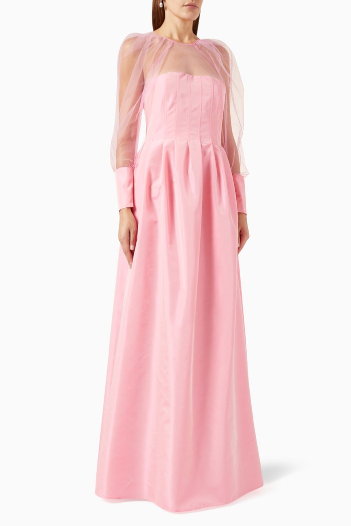 

Bustier Gown, Pink