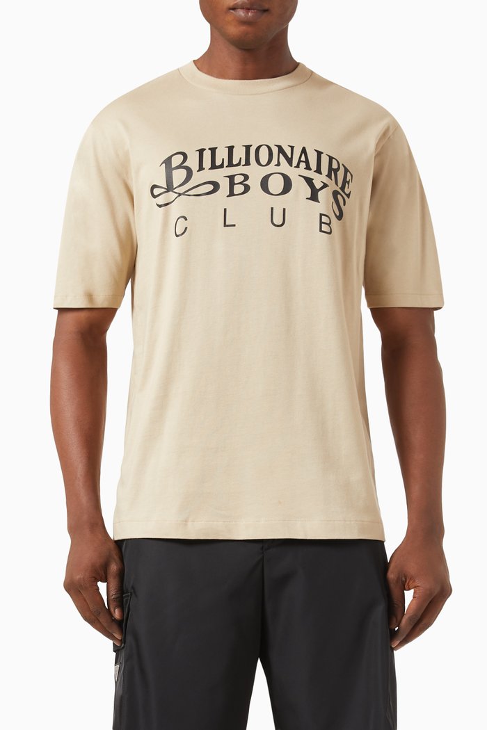 

Gentleman Logo T-shirt in Cotton-jersey, Neutral