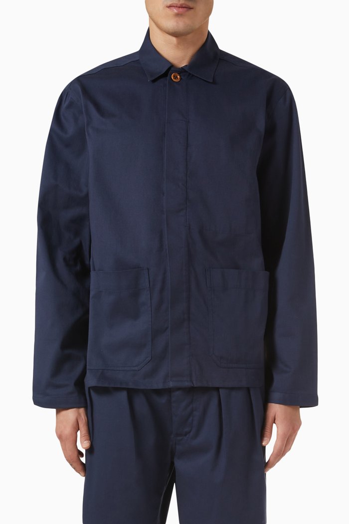 

Aproader Jacket in Cotton, Blue