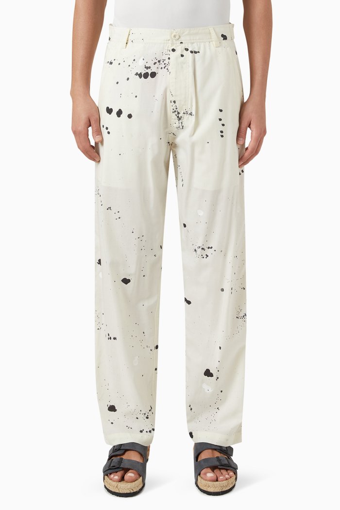 

Jumeirah Pants in Cotton, Neutral