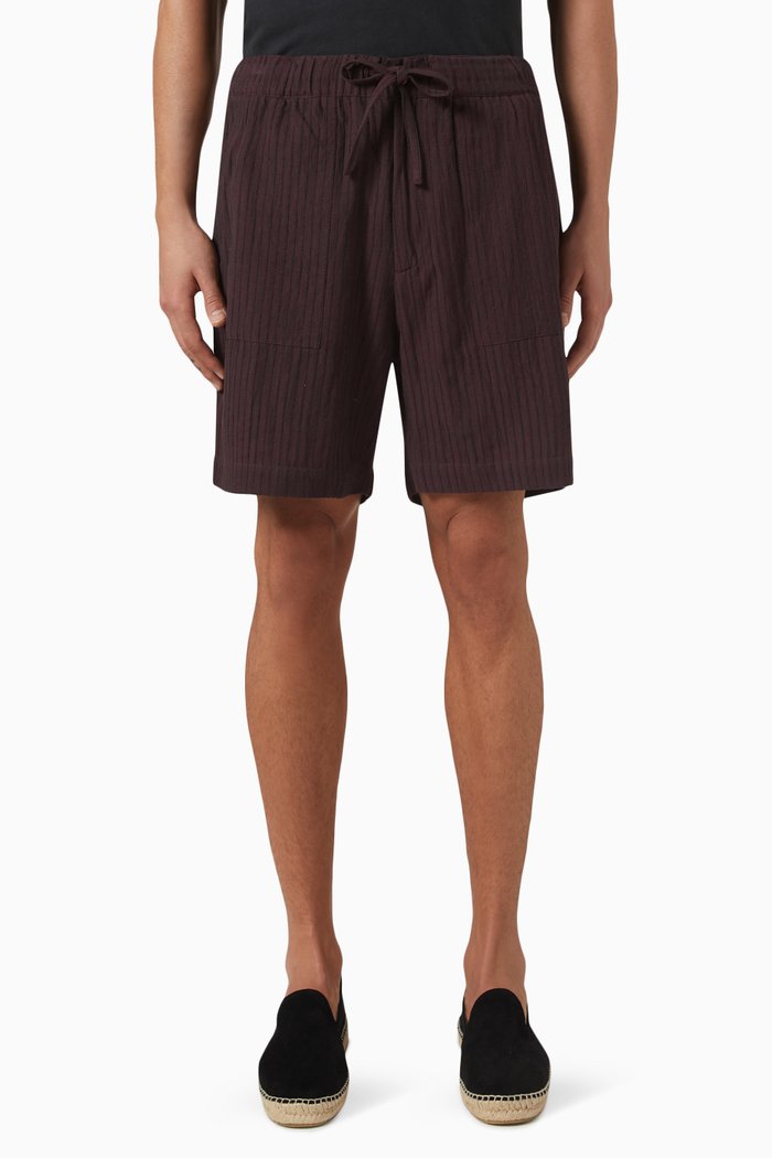 

Cublis Shorts in Cotton, Burgundy