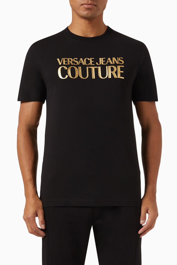 

Logo T-shirt in Cotton, Black