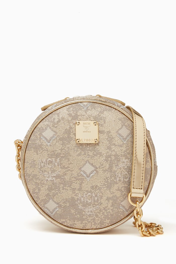 

Orkestra Crossbody Bag in Metallic Leather