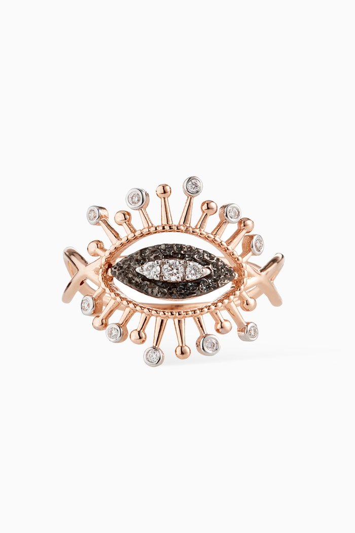 

Nahla Diamond Ring in 14kt Rose Gold