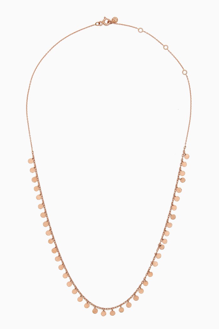 

Seed Dots Necklace in 14kt Rose Gold