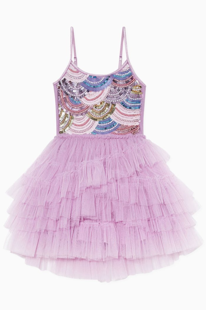 

True Colours Tutu Dress in Nylon, Purple