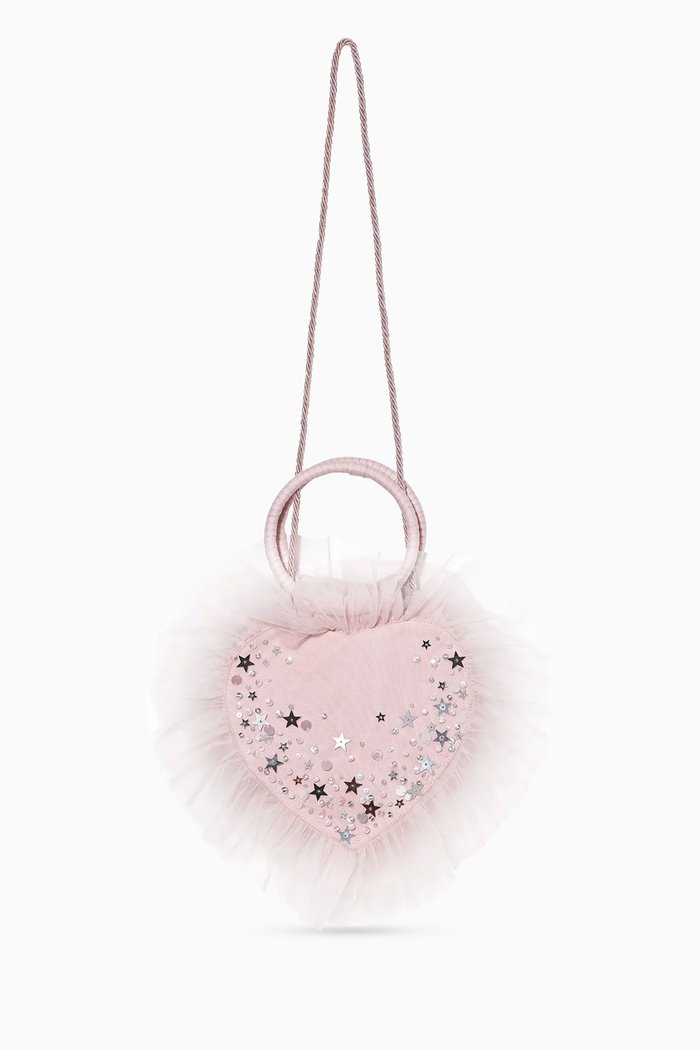 

Heart of Glass Purse, Purple