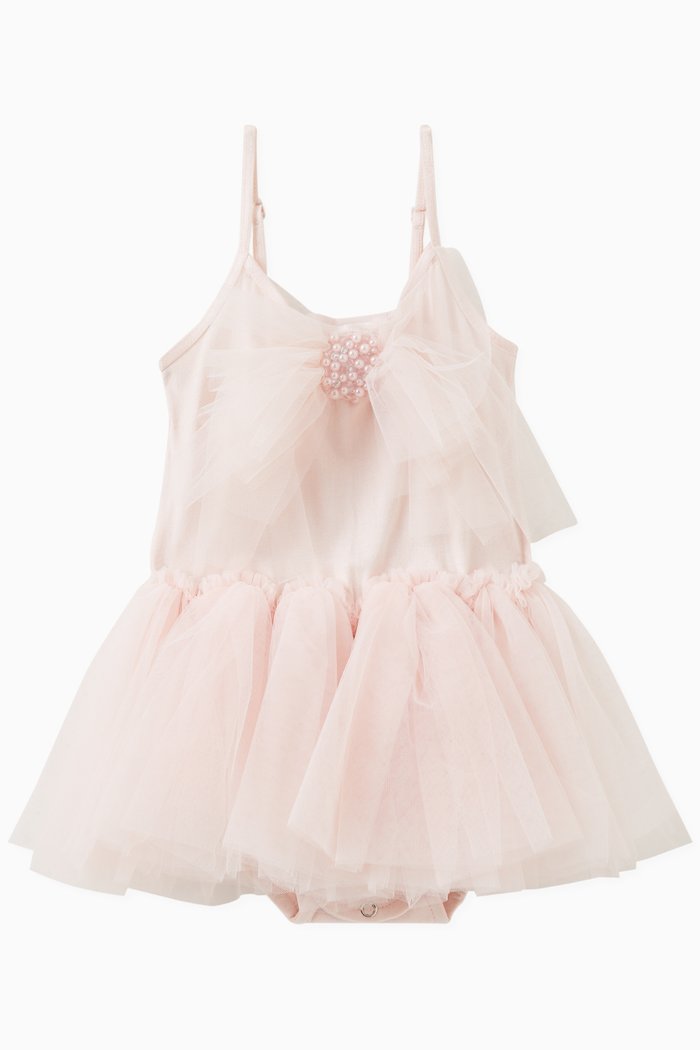 

Bebe Kiss Tutu Dress in Cotton and Nylon, Pink