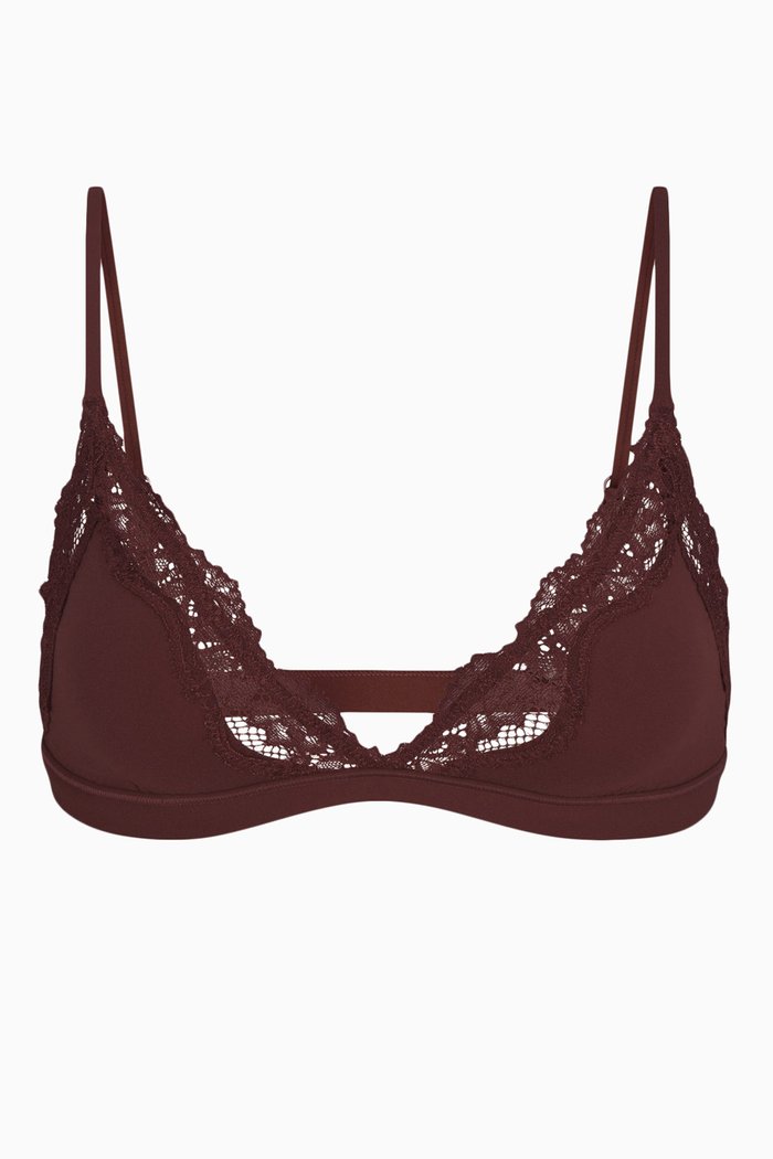 

Fits Everybody Lace Bralette, Brown