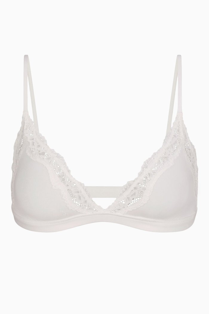 

Fits Everybody Lace Bralette, White