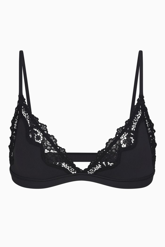 

Fits Everybody Lace Bralette, Black