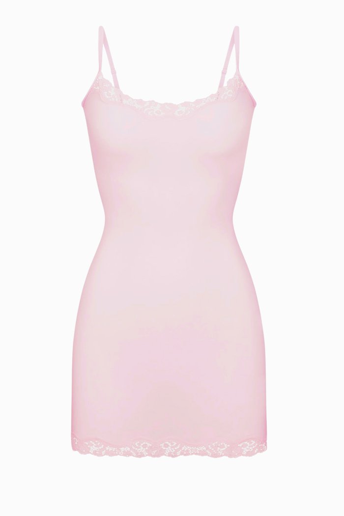 

Fits Everybody Lace Slip Dress, Pink