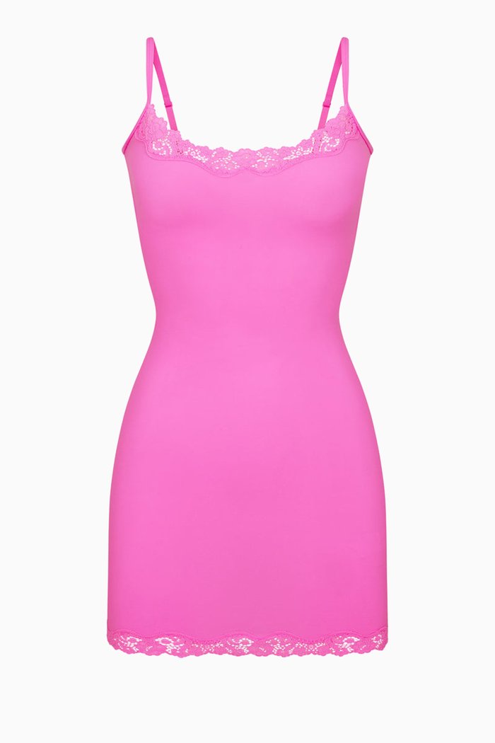 

Fits Everybody Lace Slip Dress, Pink