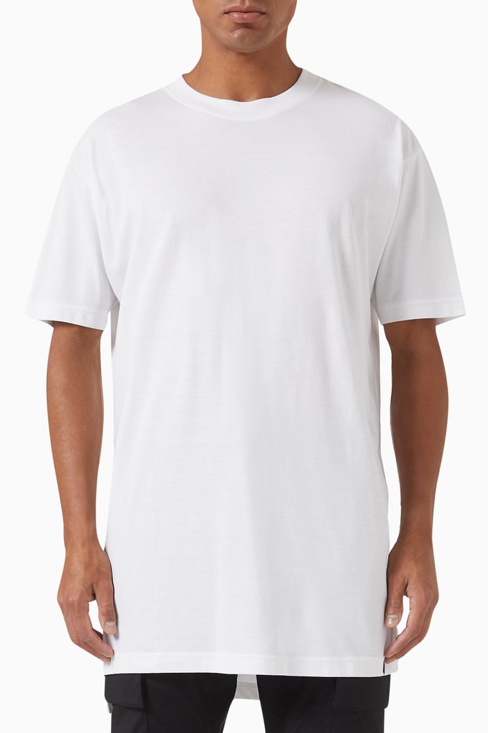 

Modern T-Shirt in Cotton Blend, White