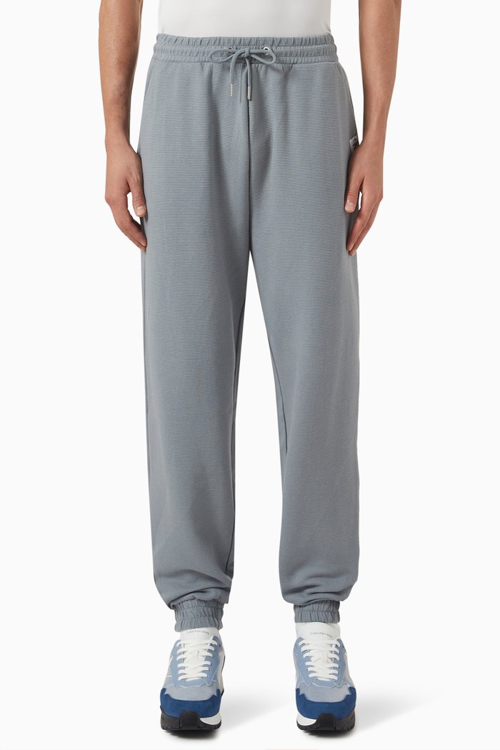 

Ottoman Sweatpants in Rib Knit, Grey