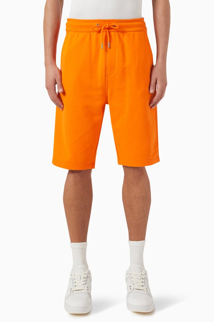 

Monogram Shorts in Cotton Terry, Orange