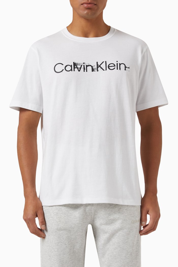 

Logo T-shirt in Cotton Jersey, White