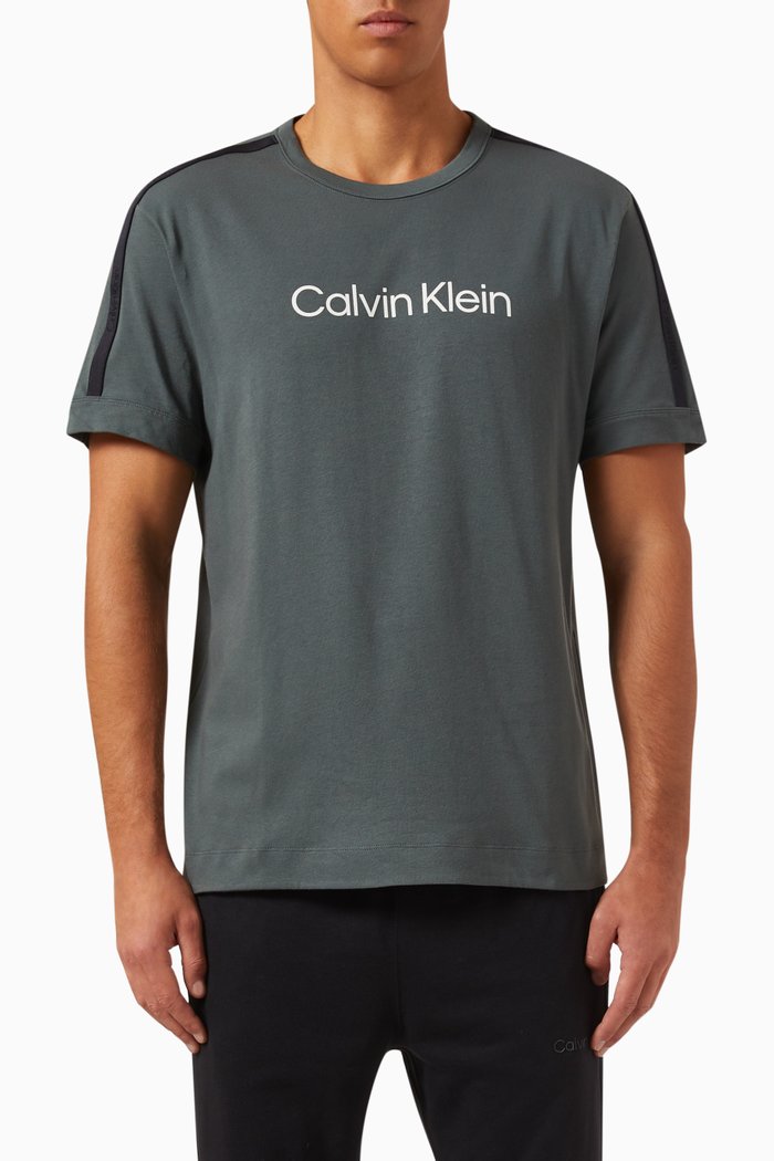 

Gym T-shirt in Cotton, Grey