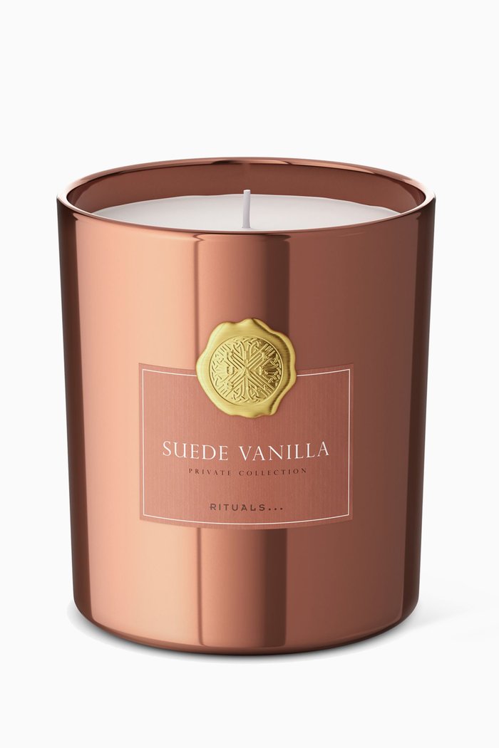 

Suede Vanilla Scented Candle, 360g, Colourless