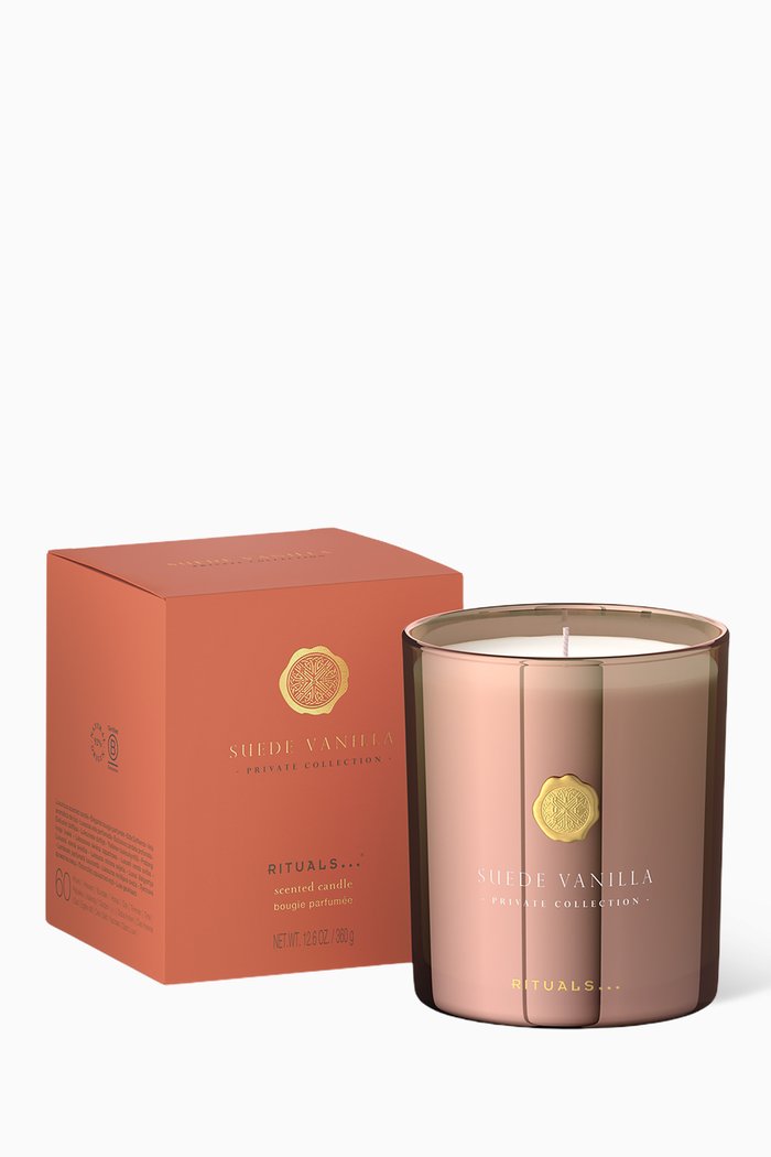 

Suede Vanilla Scented Candle, Colourless