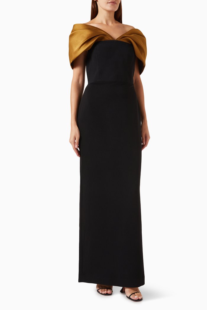 

Dakota Maxi Dress, Gold
