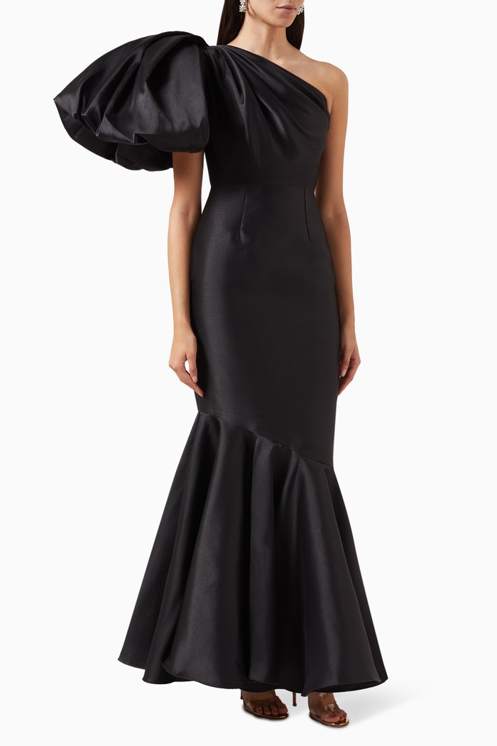 Summer Maxi Dress, Black
