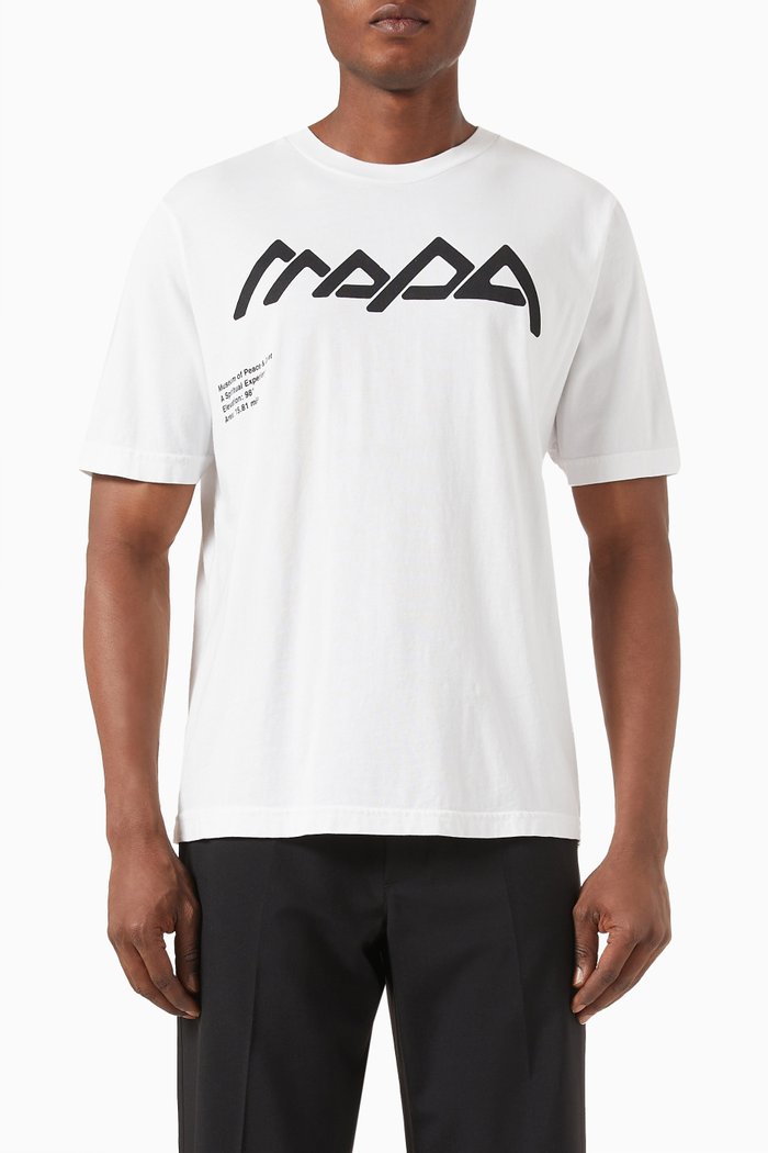 

Peaks T-shirt in Cotton Jersey, White
