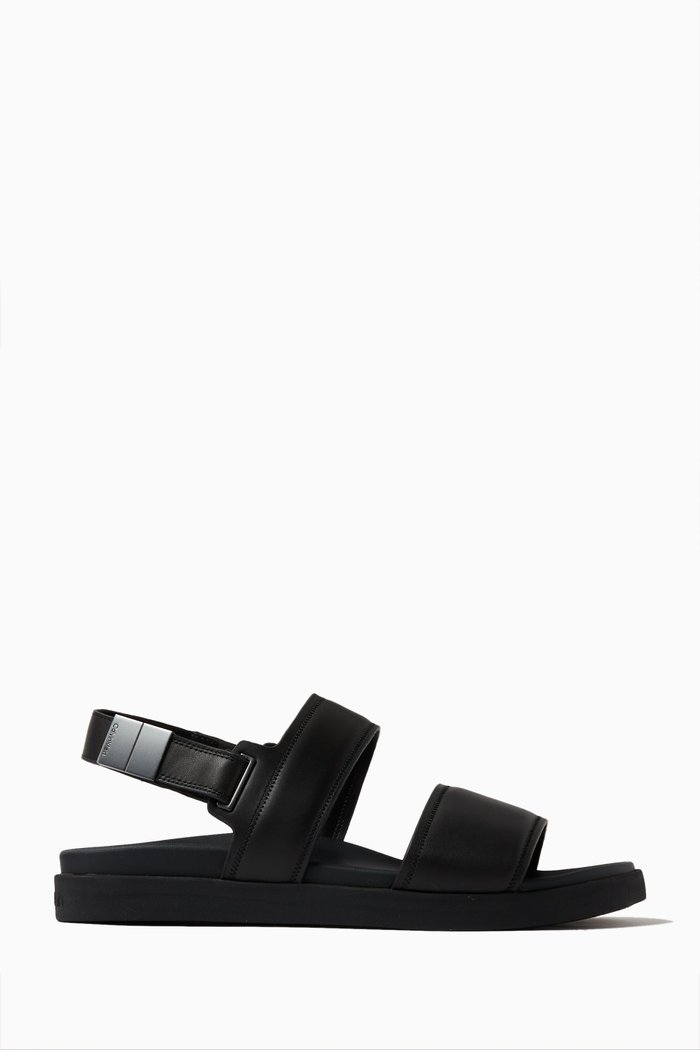 

Sandals in Leather, Black
