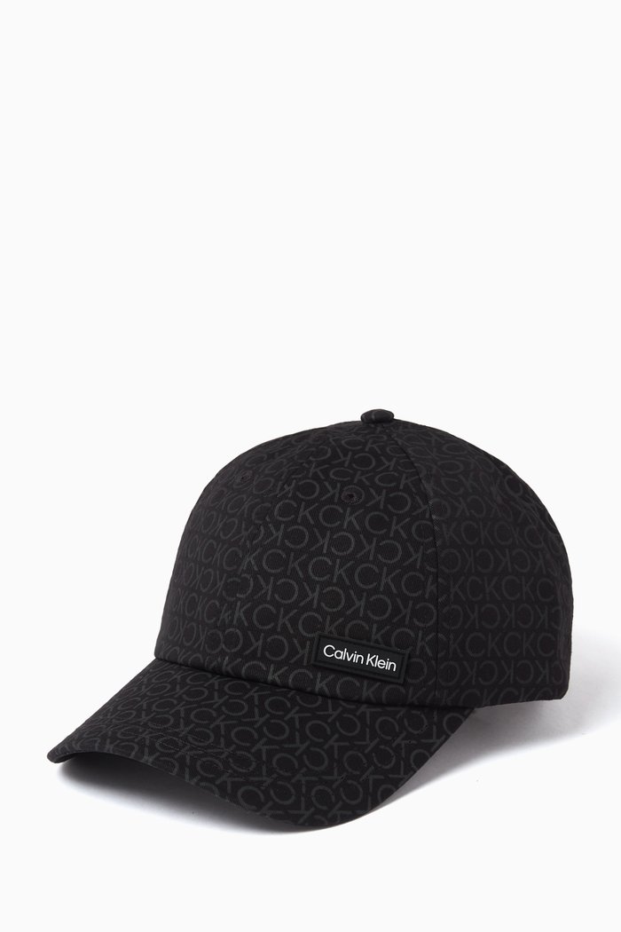 

Elevated Patch Cap in Monogram Canvas, Black