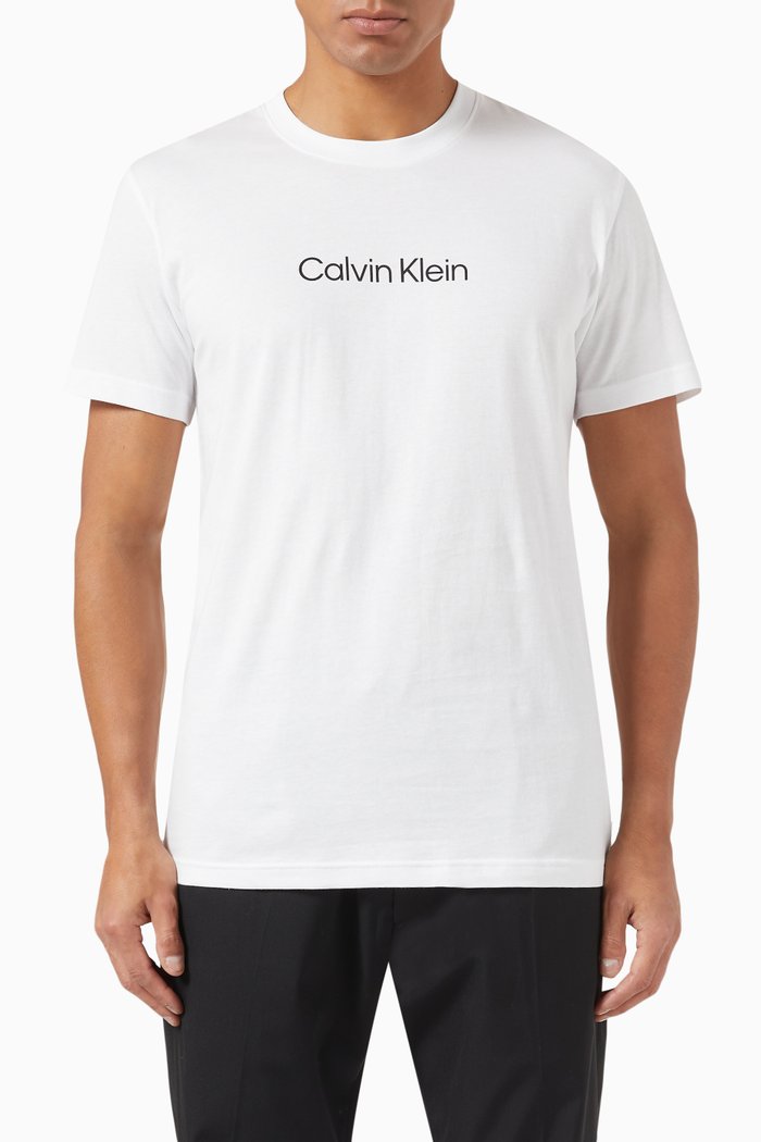 

Logo T-shirt in Cotton Jersey, White